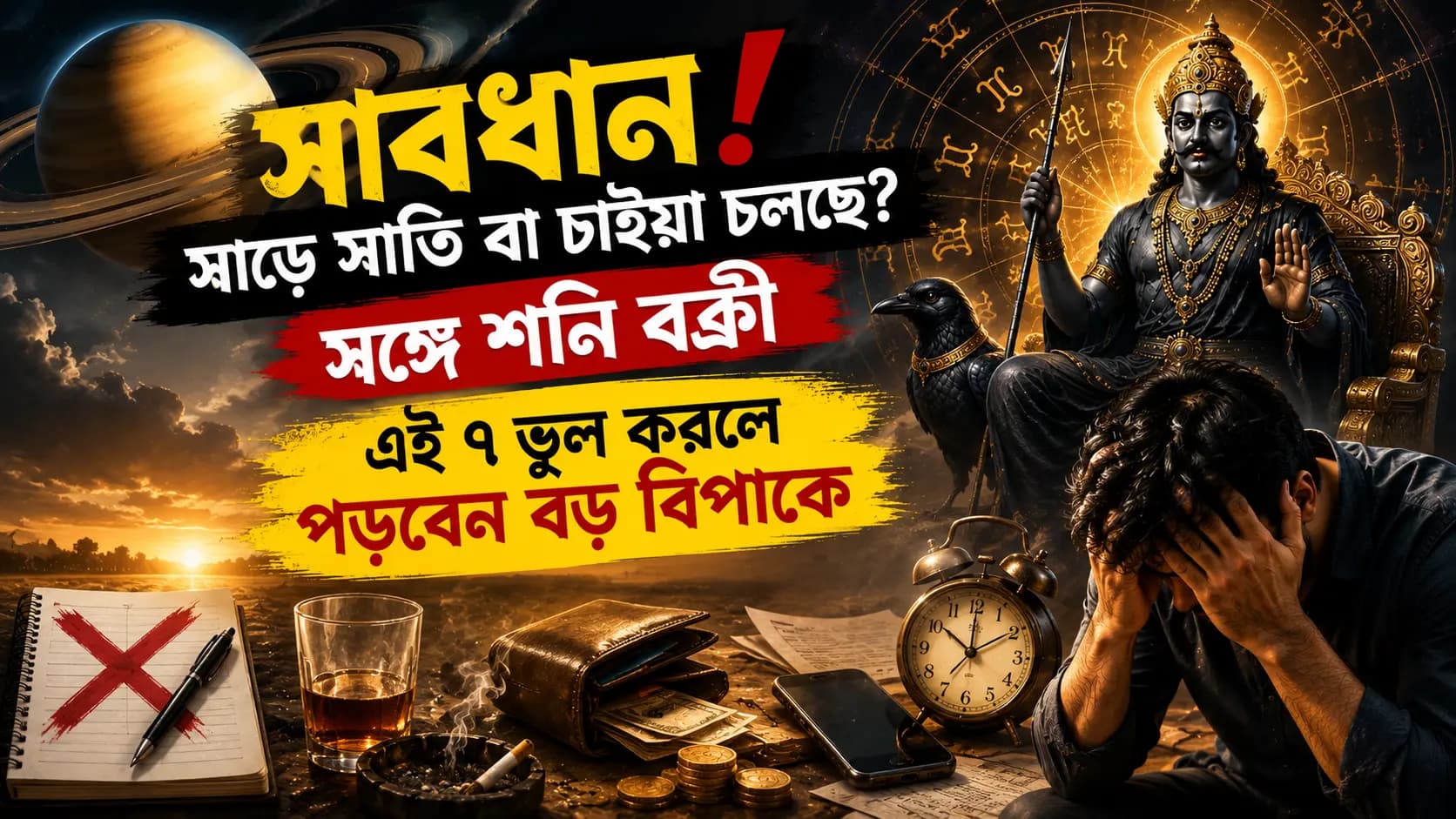 Shani Vakri 2026: Sade Sati or Dhaiya With Saturn retrograde, 7 mistakes could land you in serious trouble