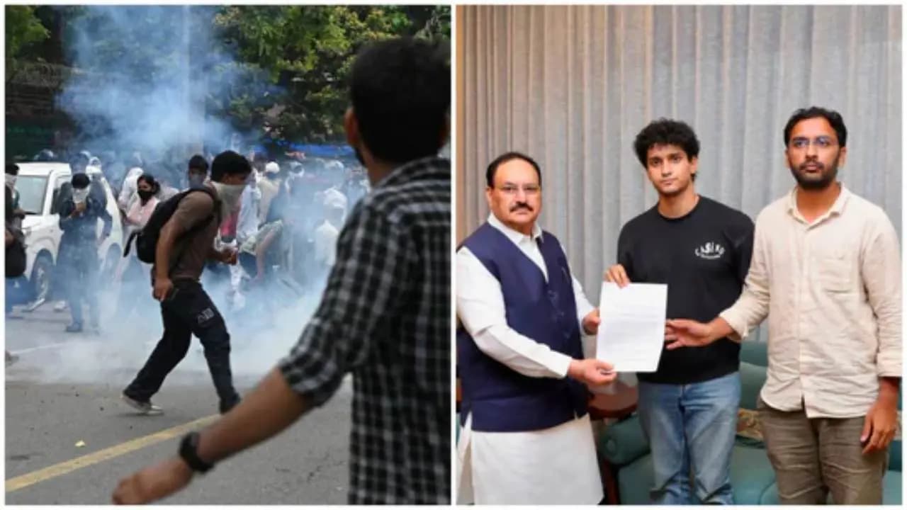CJP Protest In Jantar Mantar: Jantar Mantar cleared after lathicharge, tear gas firing; CJP protest continues