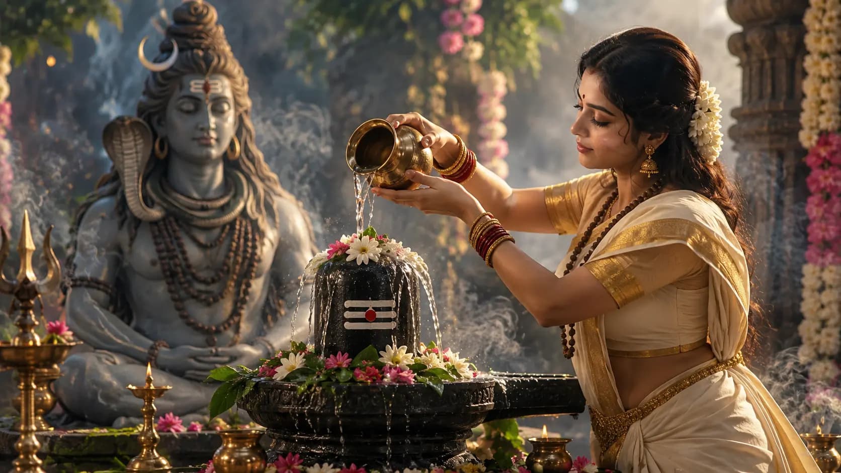 16 Mondays of Shravan: Lord Shiva blessings significance rituals