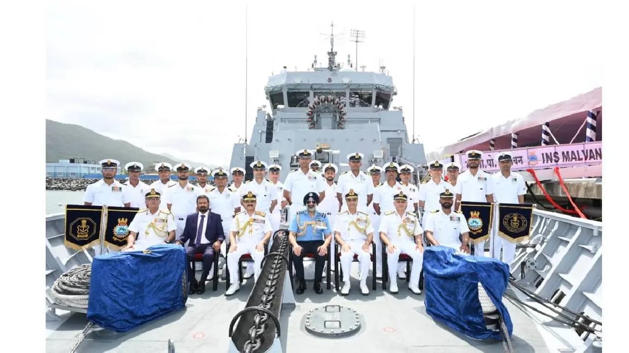 INS Malvan Commissioned at Karwar Strengthening Indian Navy Strength