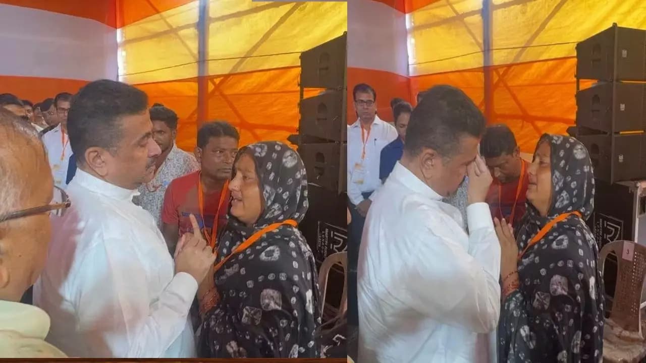 Murshidabad pool car accident update: CM Suvendu Adhikari meets families