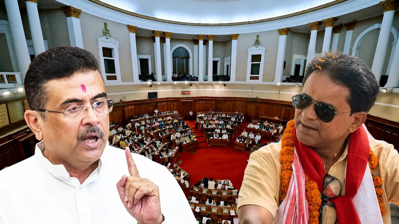 cpim domkol mla mostafizur rahman slams suvendu adhikari on panchayat bill