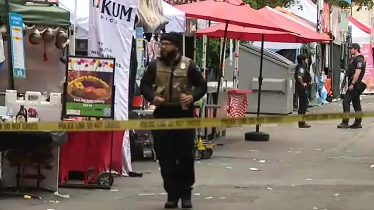 Gunman attacks food festival in Seattle USA Two dead many injured