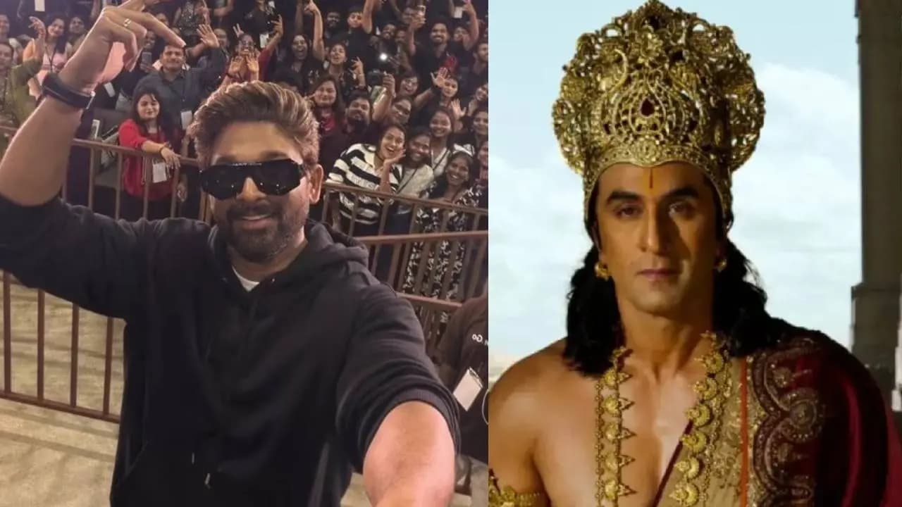Allu Arjun gives message to fans to stop trolling Ranbir Kapoor's 'Ramayana' trailer to release on July 30