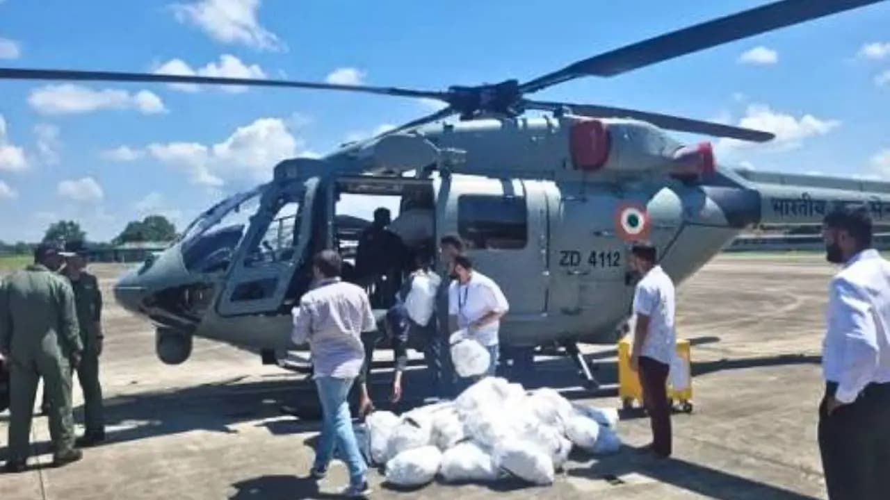 IAF Nagaland: Indian Air Force rescues 107 people and delivers relief supplies after landslide in Nagaland but road connectivity remains blocked