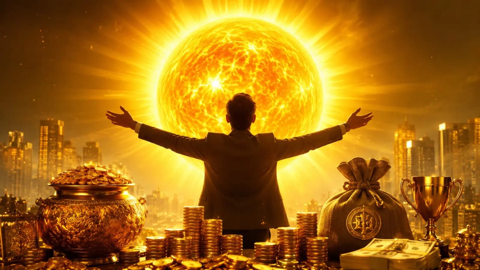 Sun Blessing Surya Raj Yoga Lucky Birth Dates Numerology