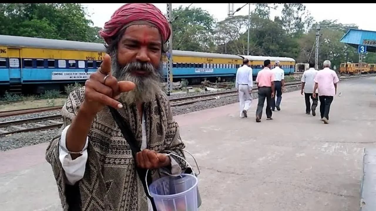 Train Beggar