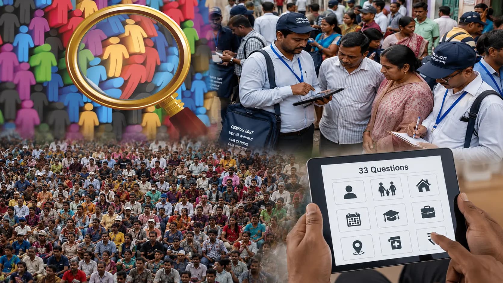 33 Questions For Census 2027: Census begins answering 33 questions is mandatory What are they here is a quick look