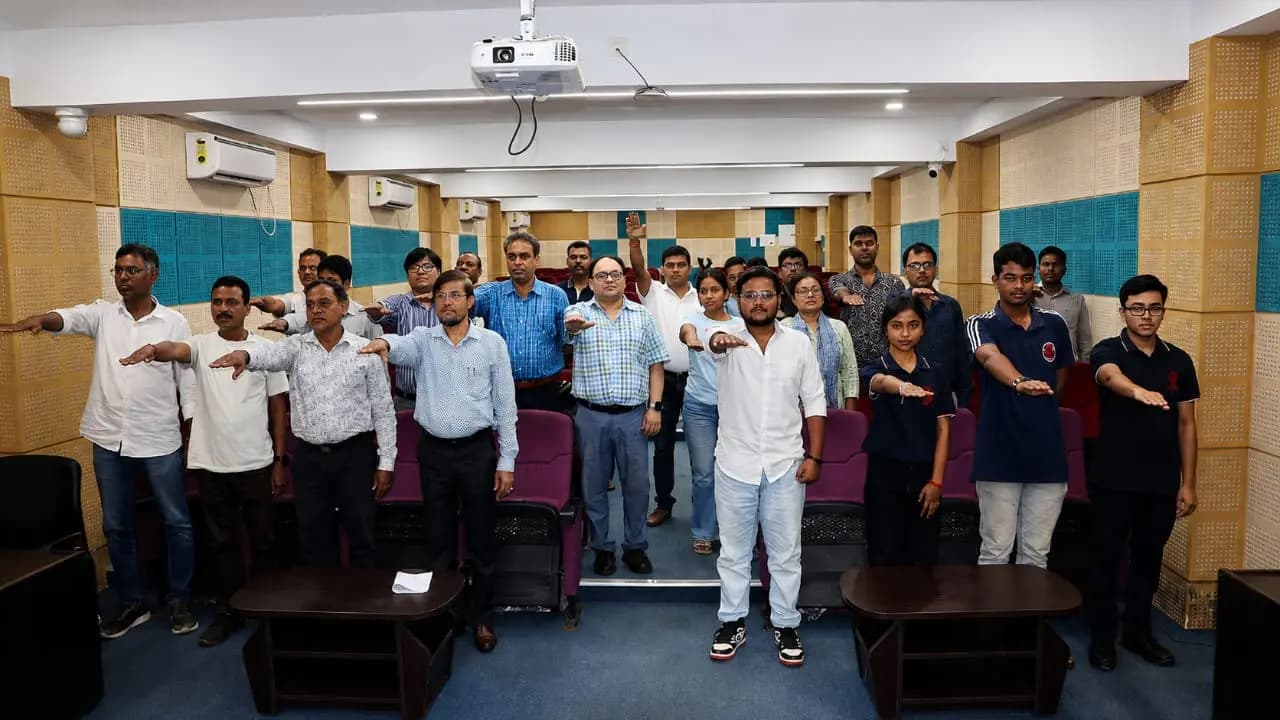 masha Mukti carat campaign at Netaji Subhash engineering and management
