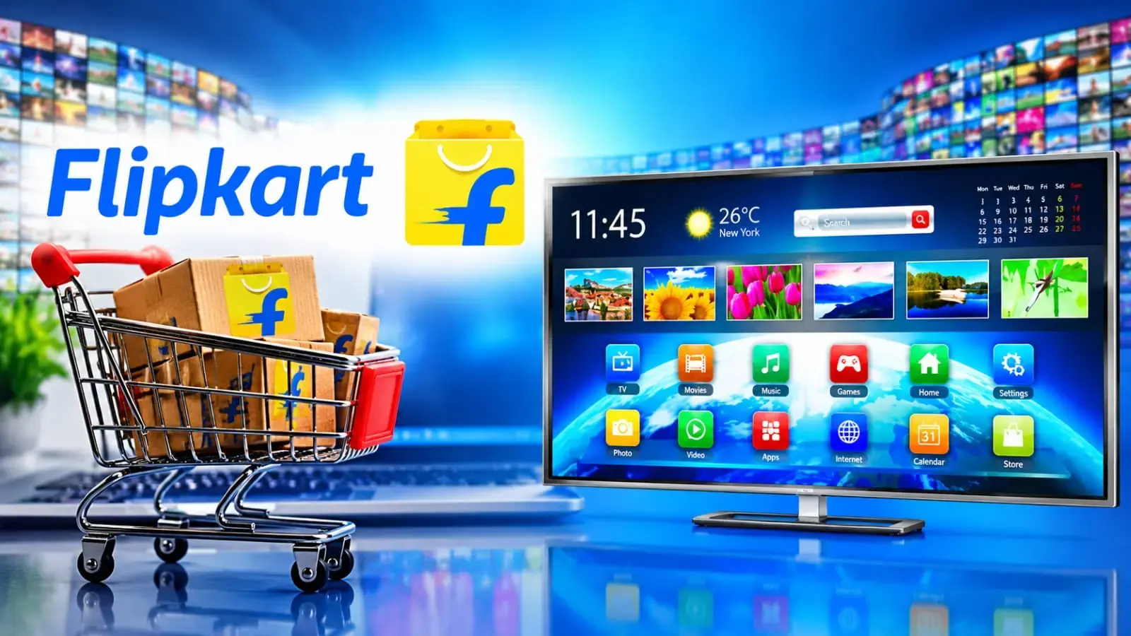 Festive Sale on Flipkart Big Discounts on 43-Inch Smart TVs Huge Price Cuts Before BBD Sale