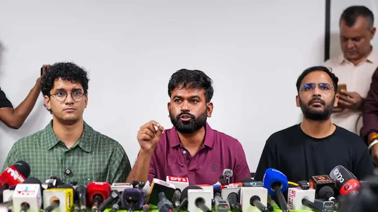 CJP Leaders Abhijeet Dipke, Saurav Das Ans Ashutosh Ranka.