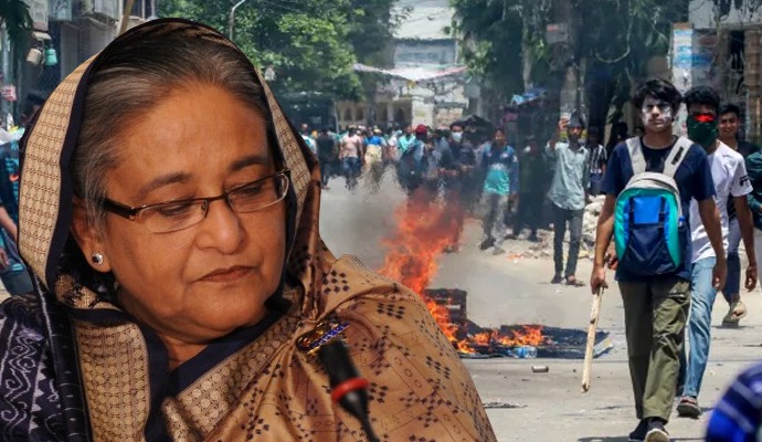 Bangladesh Protests: সোমবার দুপুরে বাংলাদেশে শুরু হয়েছে 'লং মার্চ টু ঢাকা'।  