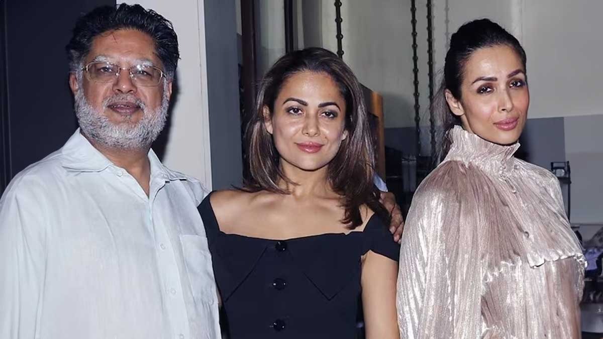 Bollywood model aka actress Malaika Arora father Anil Arora dies by suicide by Jumped Off from terrace ENT