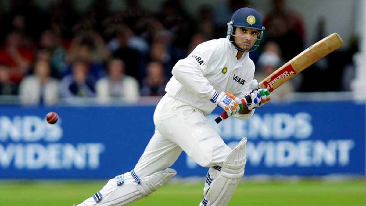 sourav ganguly test debut history