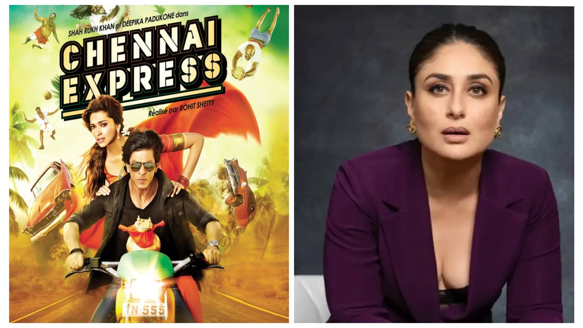 Kareena Kapoor Khan passed on the offer of Shah Rukh Khan starrer movie Chennai express due to her prior work of Taalash 