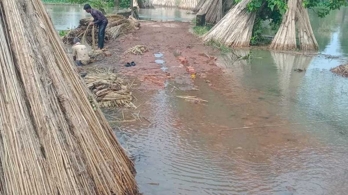 flood situation in various places