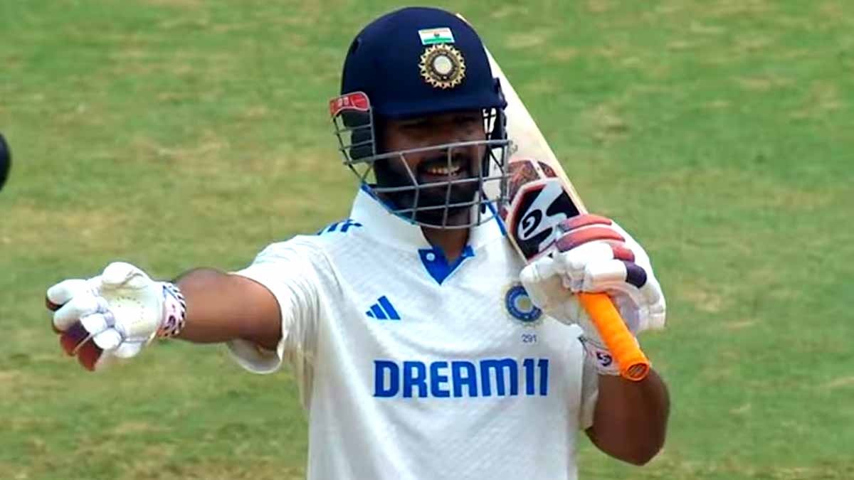 Rishabh Pant helps Bangladesh Captain Shanto to set fielding