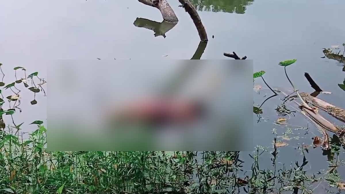 woman dead body found in pond