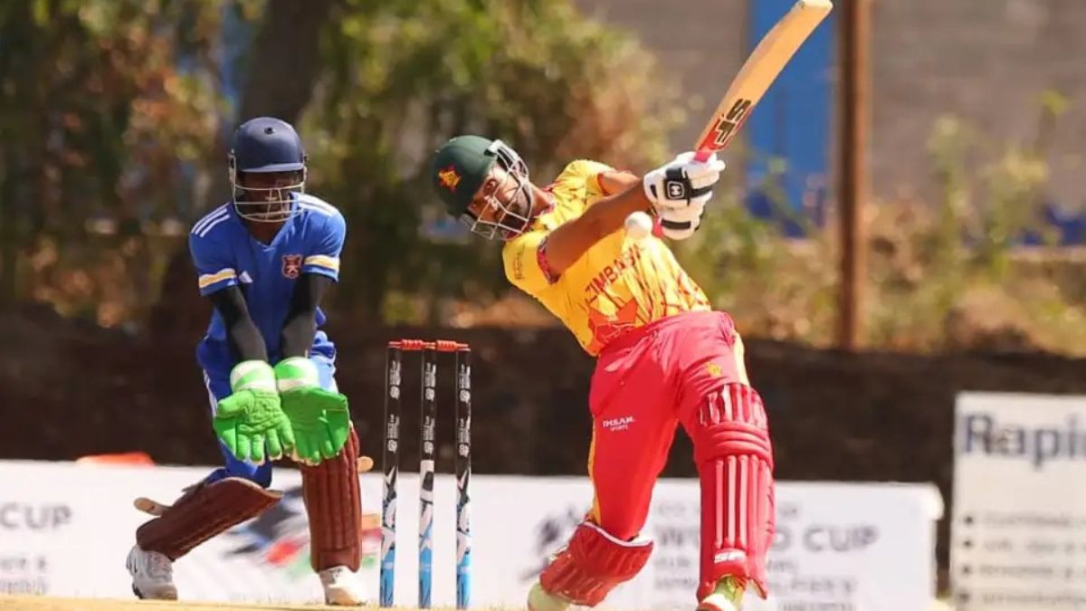  Sikander Raja scored mamoth century against Gambia 