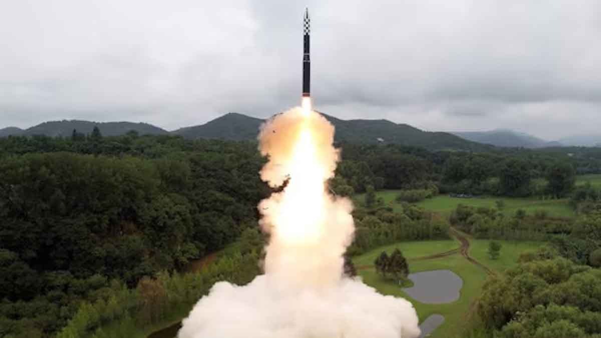 north korea launches ballistic missile