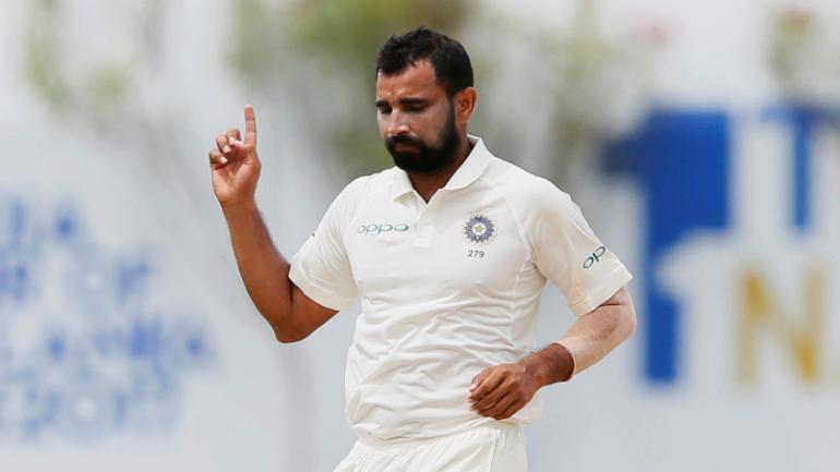 mohammad shami return in field