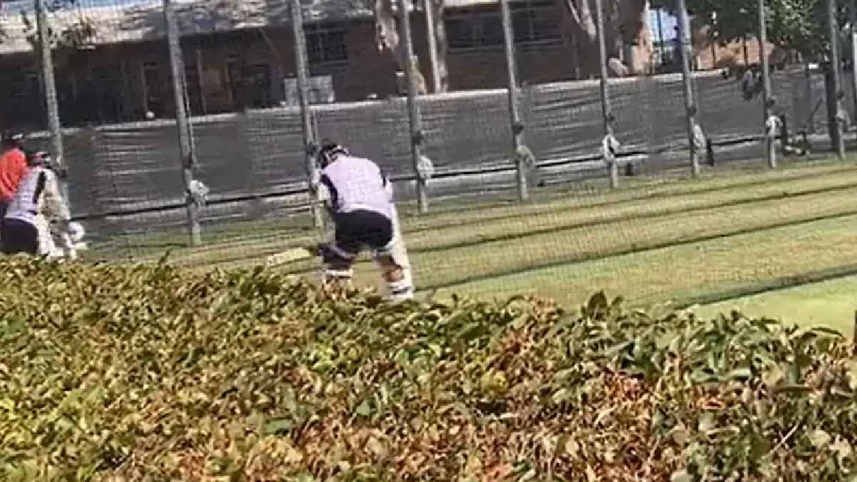 team india start practice at australia