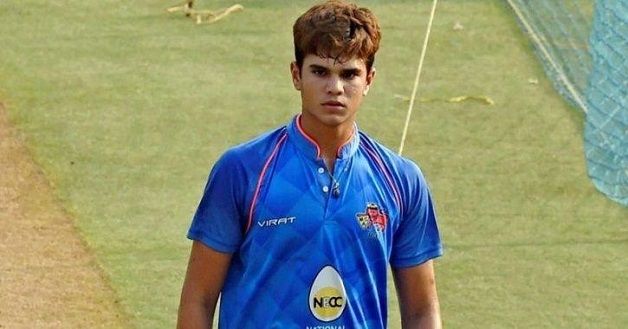 arjun tendulkar takes five wicket