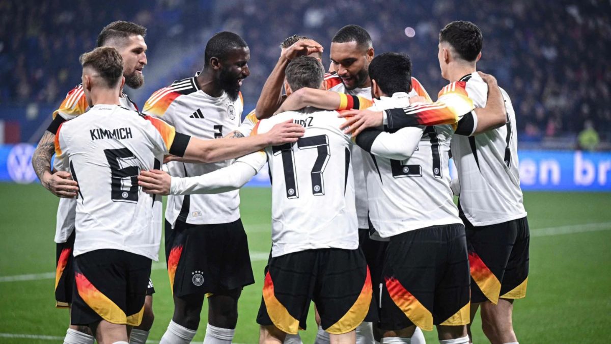 Germany secured first place in group 