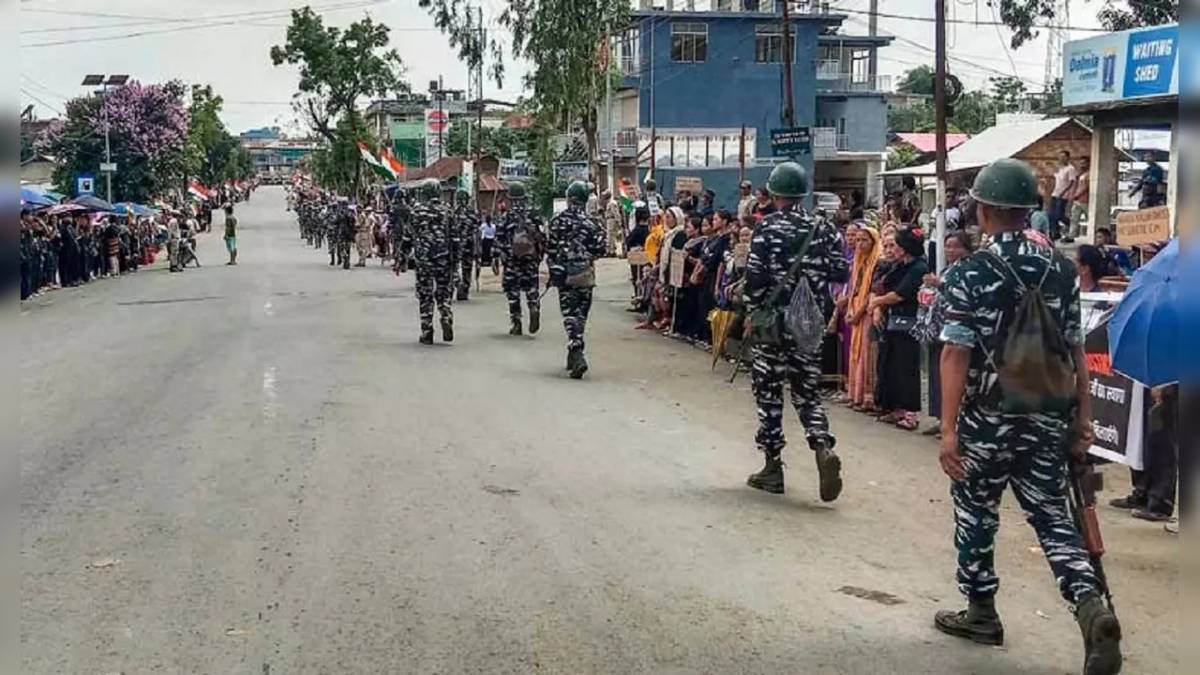 manipur violence and extra force