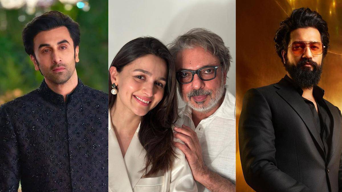 Bollywood actress Alia Bhatt joins Ranbir Kapoor Vicky Kaushal and Sanjay Leela Bhansali on Love And War sets in Mumbai 