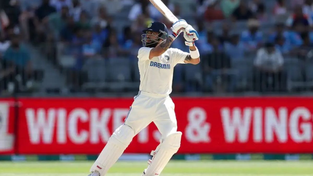 Virat Kohli gives a hint of a big run  