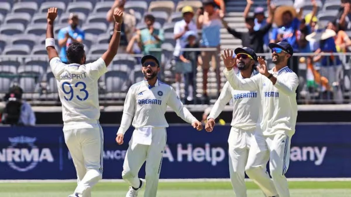 India snatch a historic victory at Perth 