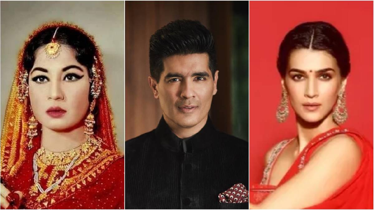 Fashion Designer Manish Malhotra reacts on making Meena Kumari s biopic starring kriti sanon reports 