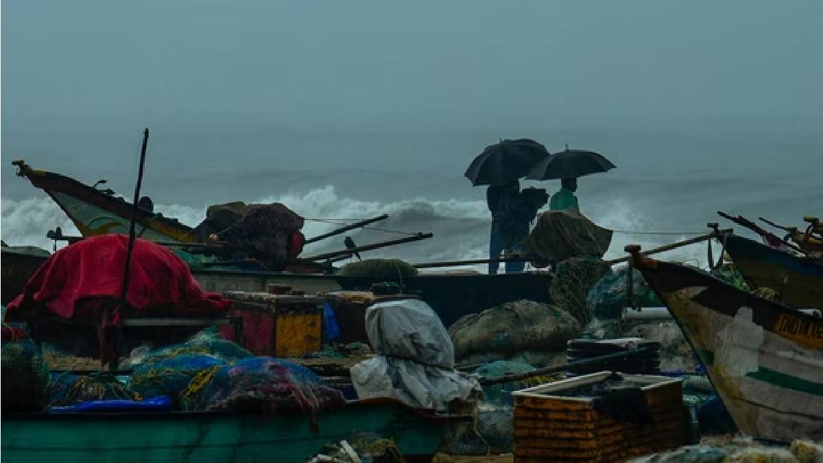 cyclone fengal landfall process start