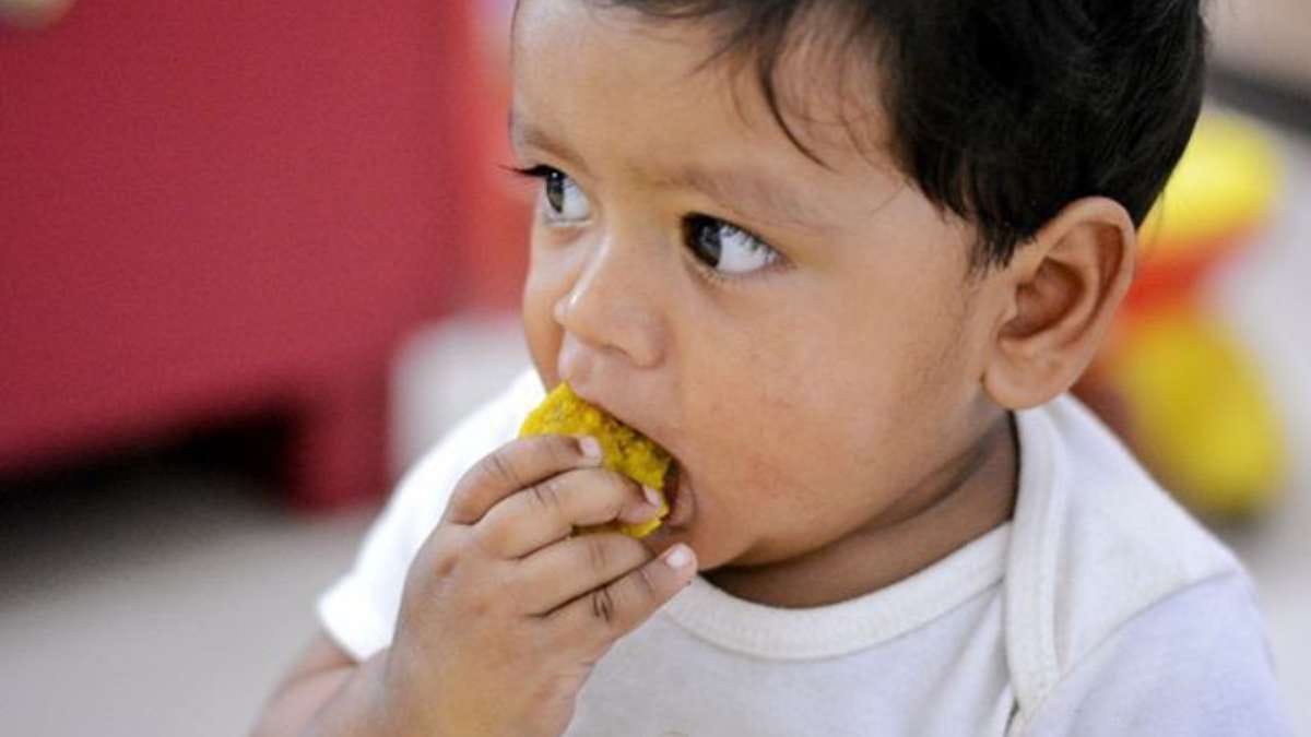 this home made healthy laddu recipe is ideal for your child for faster weight gain