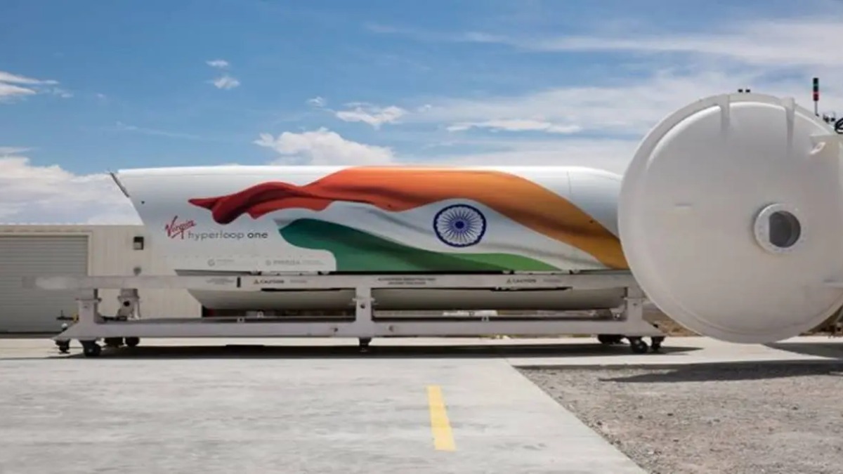 Rail Minister Ashwini Vaishnav shared video of hyperloop test track