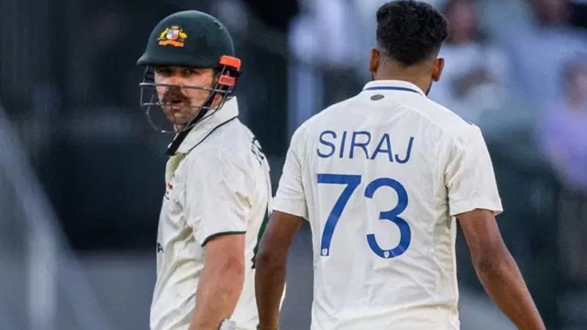  Travis Head and Mohammed Siraj's confrontation during Adelaide Test 