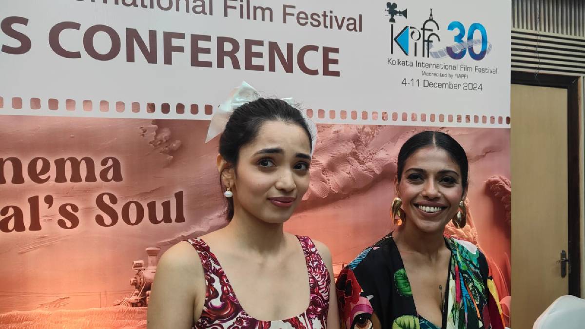 The Shameless movie famed bengali actress Anusuya Sengupta and Omara talks about their movie and Cannes Film festival at Kolkata international film festival 2024 