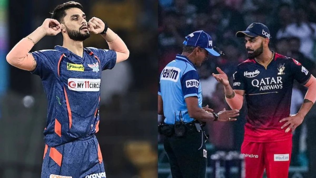 Virat Kohli and Naveen ul Haq had a heated exchange in IPL 2023