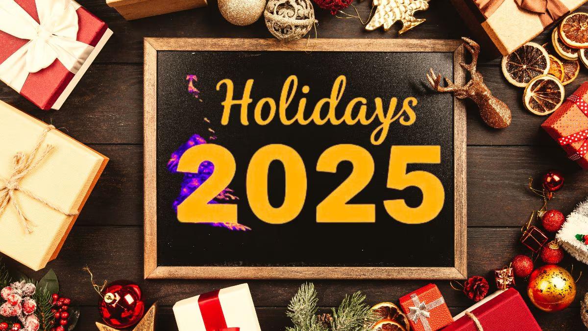 List of holidays in the year 2025