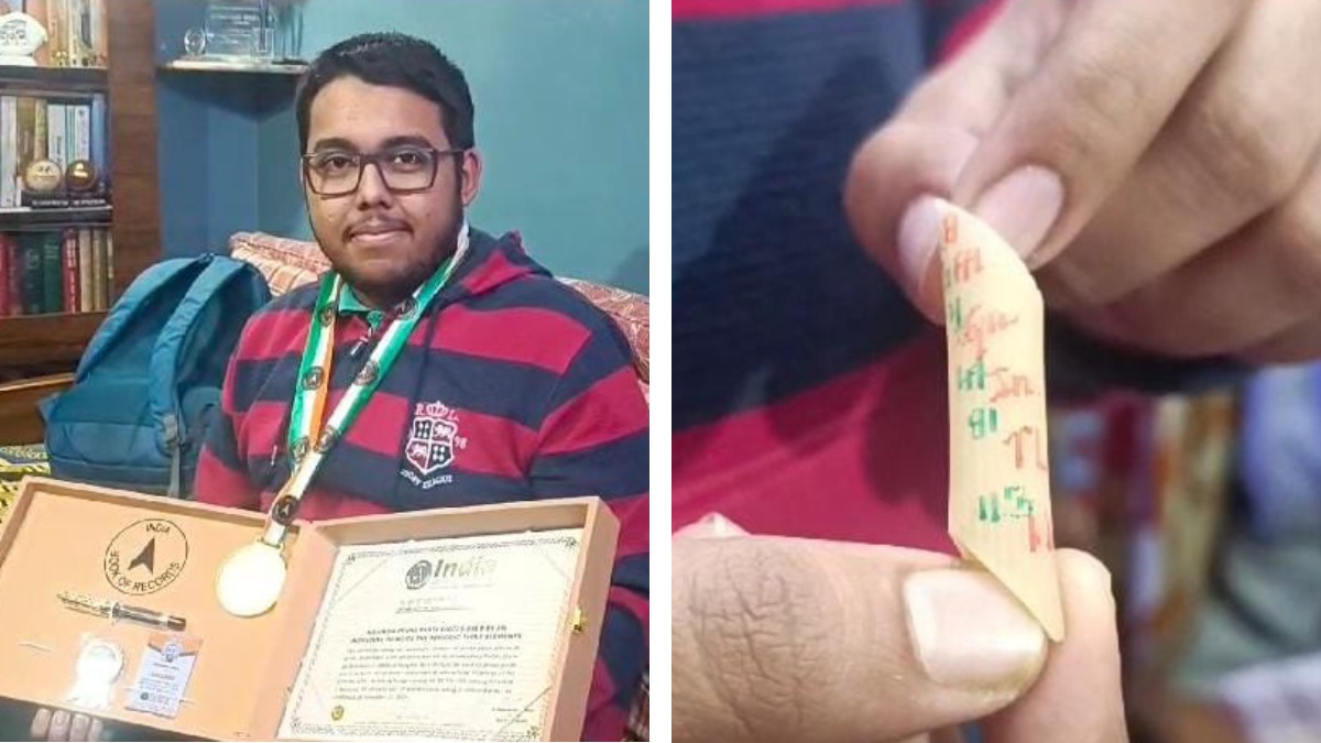 Youth from Konnagar created India Book of Records