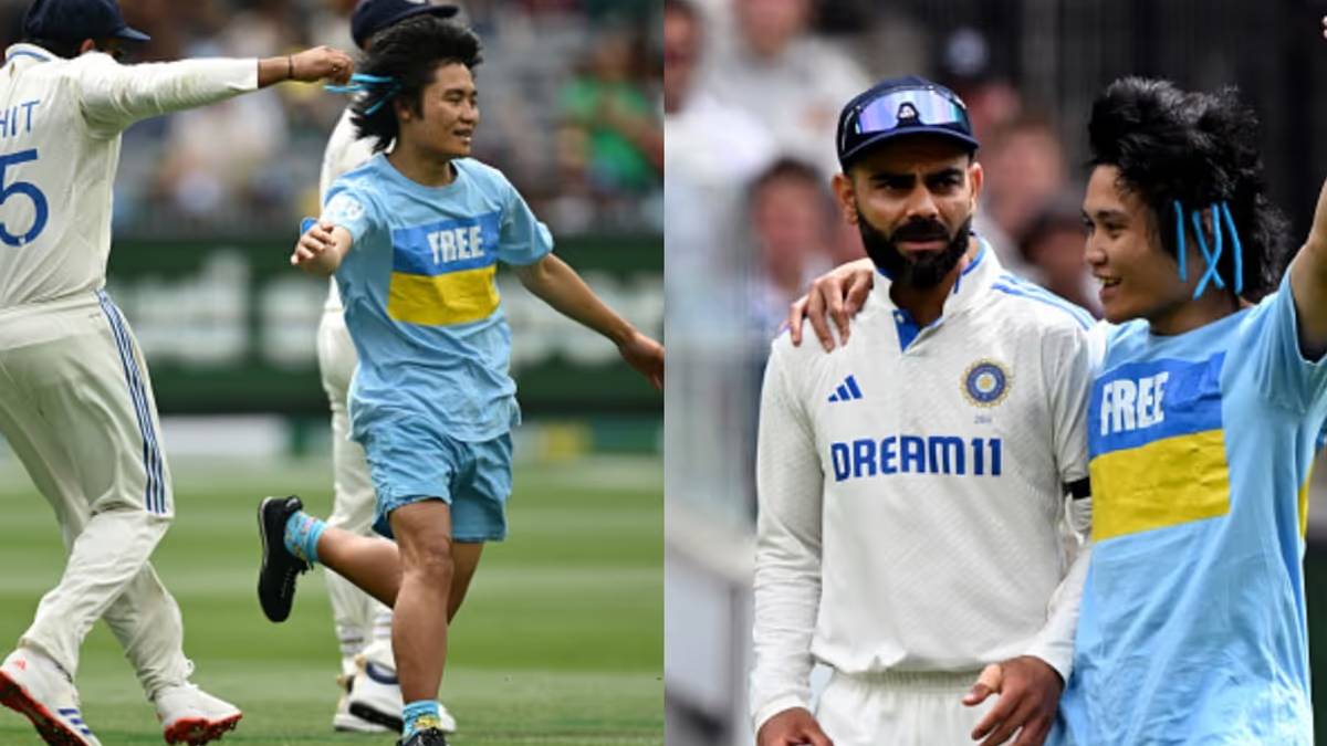 Fan invades field in MCG on Day 2 of Boxing Day Test