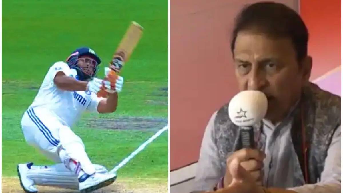 gavaskar angry on rishabh pant