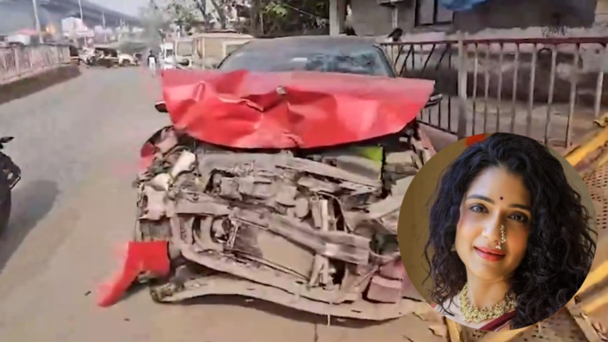 Marathi Actress s car allegedly run over by labourers in Mumbai, one died