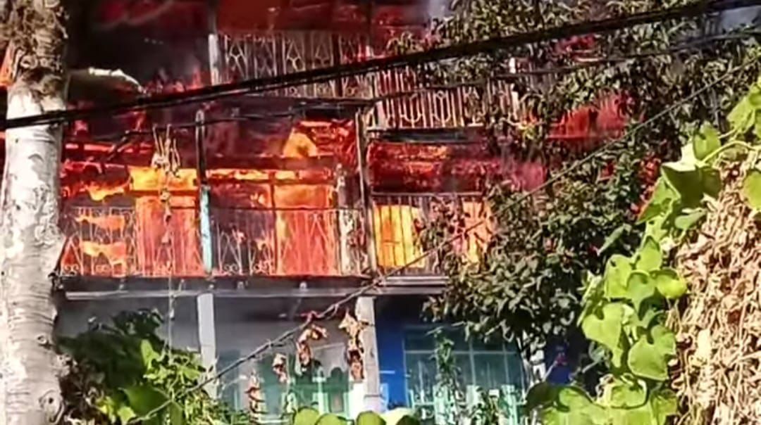 Fire Caught in Kalimpong, Several houses and shop damaged