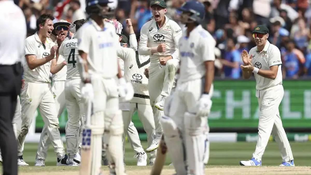 india lost melbourne test