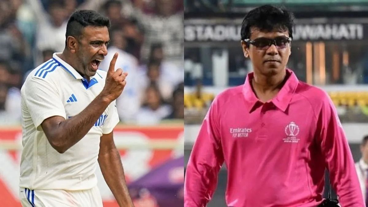 Ravi Ashwin posted in social media to dig Bangladeshi Umpire 