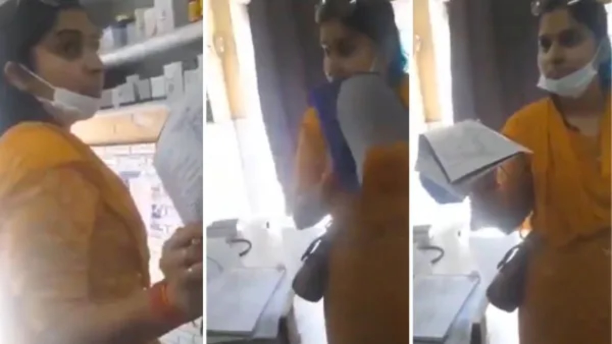 Do not bargain, Female Drug inspector caught on camera seeking bribe in Uttar Pradesh