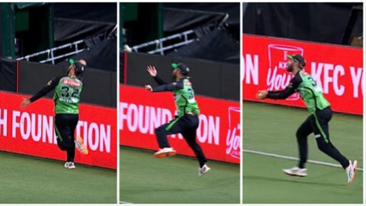 Glenn Maxwell showcased exceptional athleticism with a sensational boundary catch 