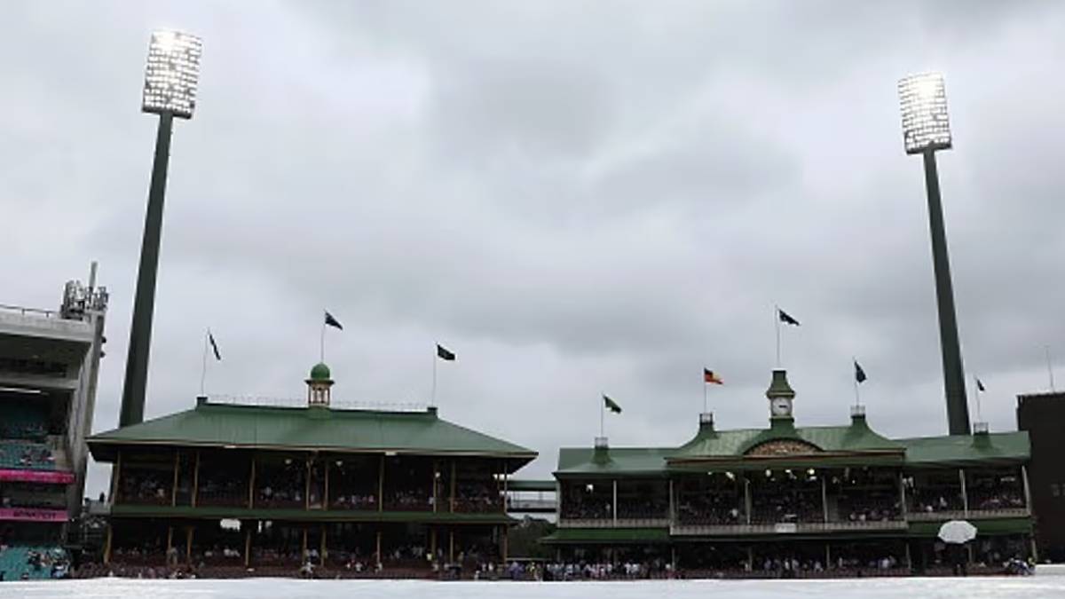 rain threat in sydney test